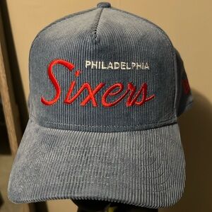 SIXERS Corduroy SnapBack